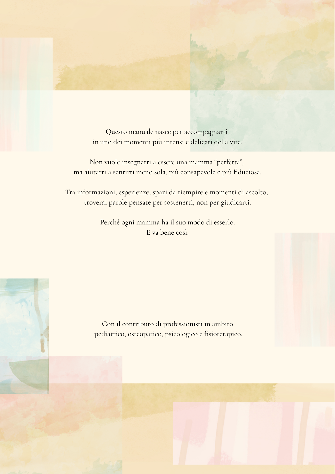 Gocce di latte, pezzi di te.